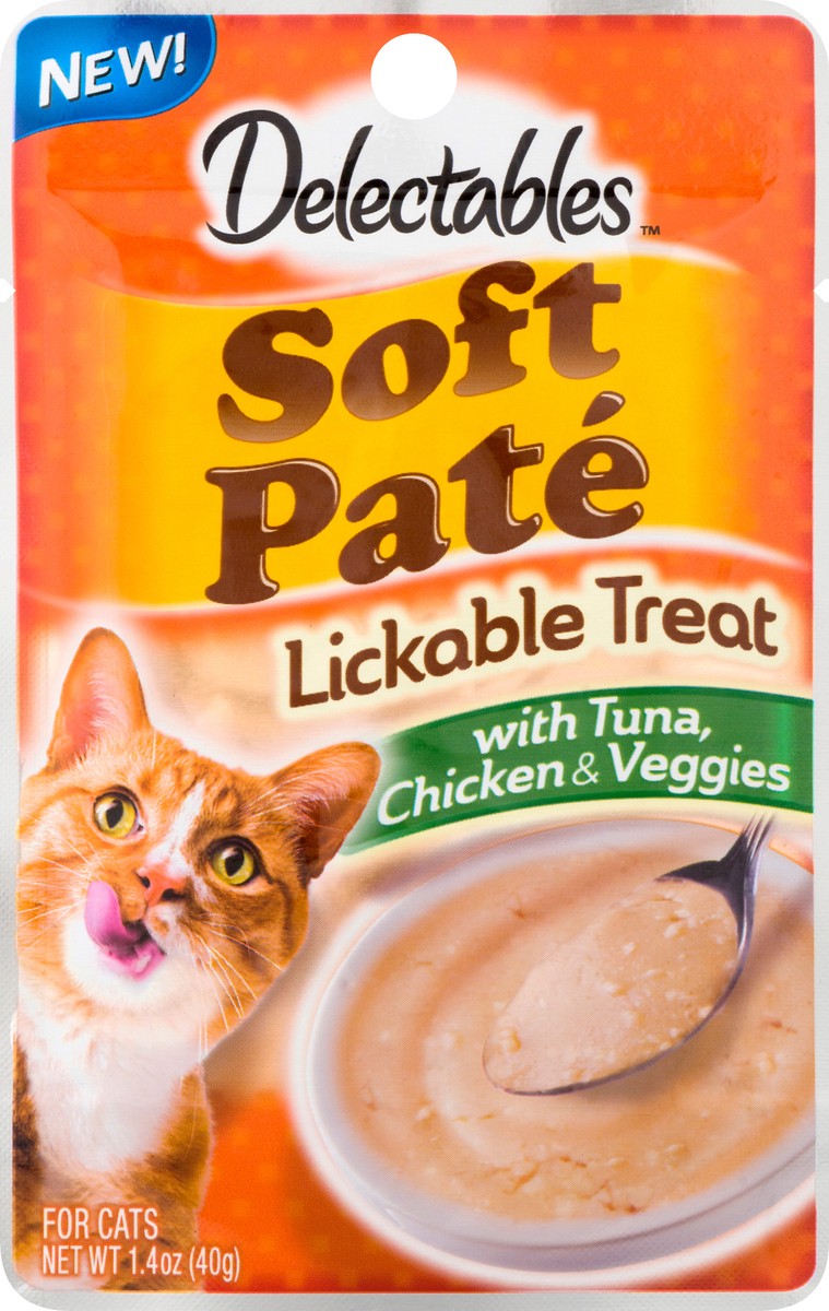 slide 1 of 12, Delectables With Tuna, Chicken & Veggies Lickable Treat 1.4 oz, 1.4 oz