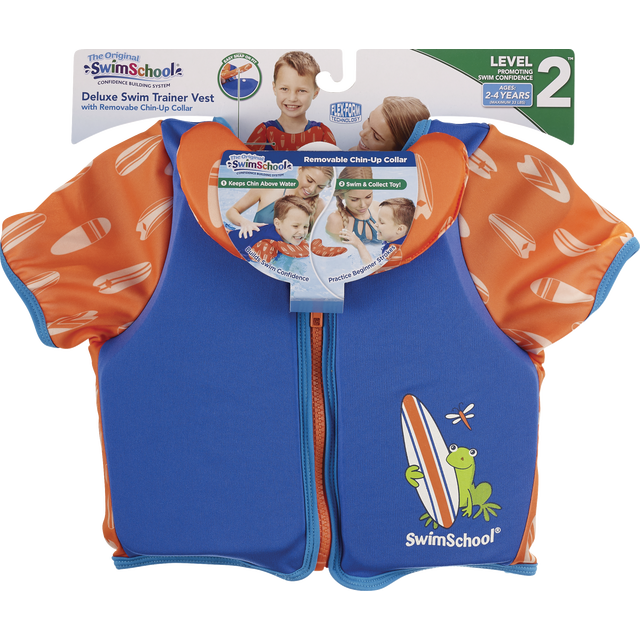 slide 1 of 1, B/G Deluxe Swim Trainer Vest Asst., 1 ct
