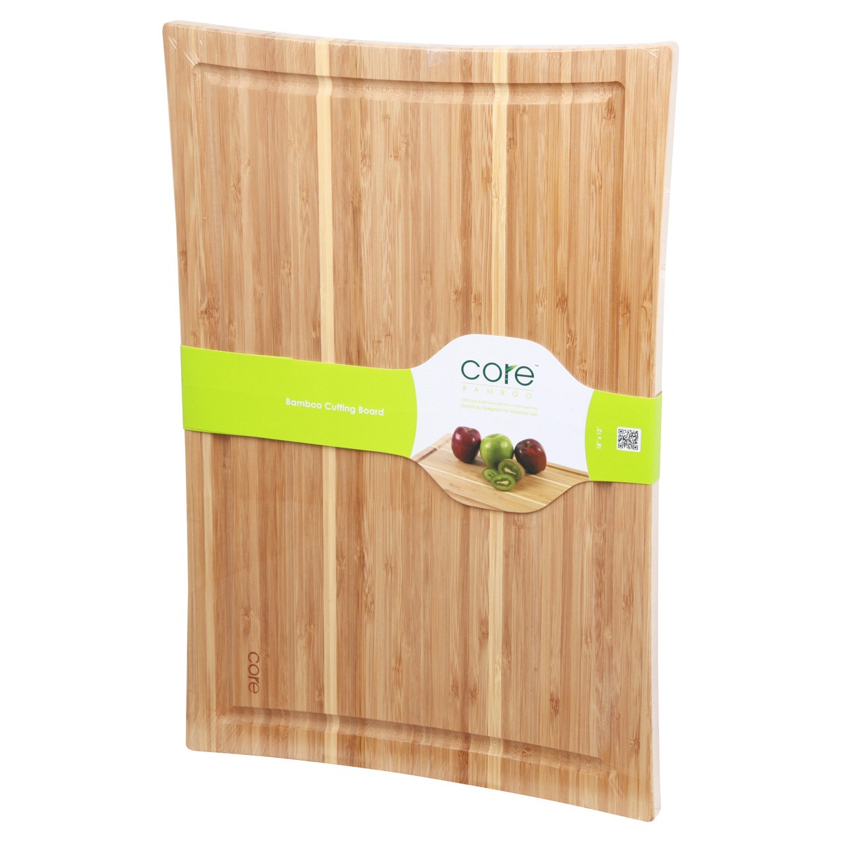 slide 7 of 9, Core Bamboo 18 Inch x 12 Inch Bamboo Cutting Board 1 ea, 1 ct