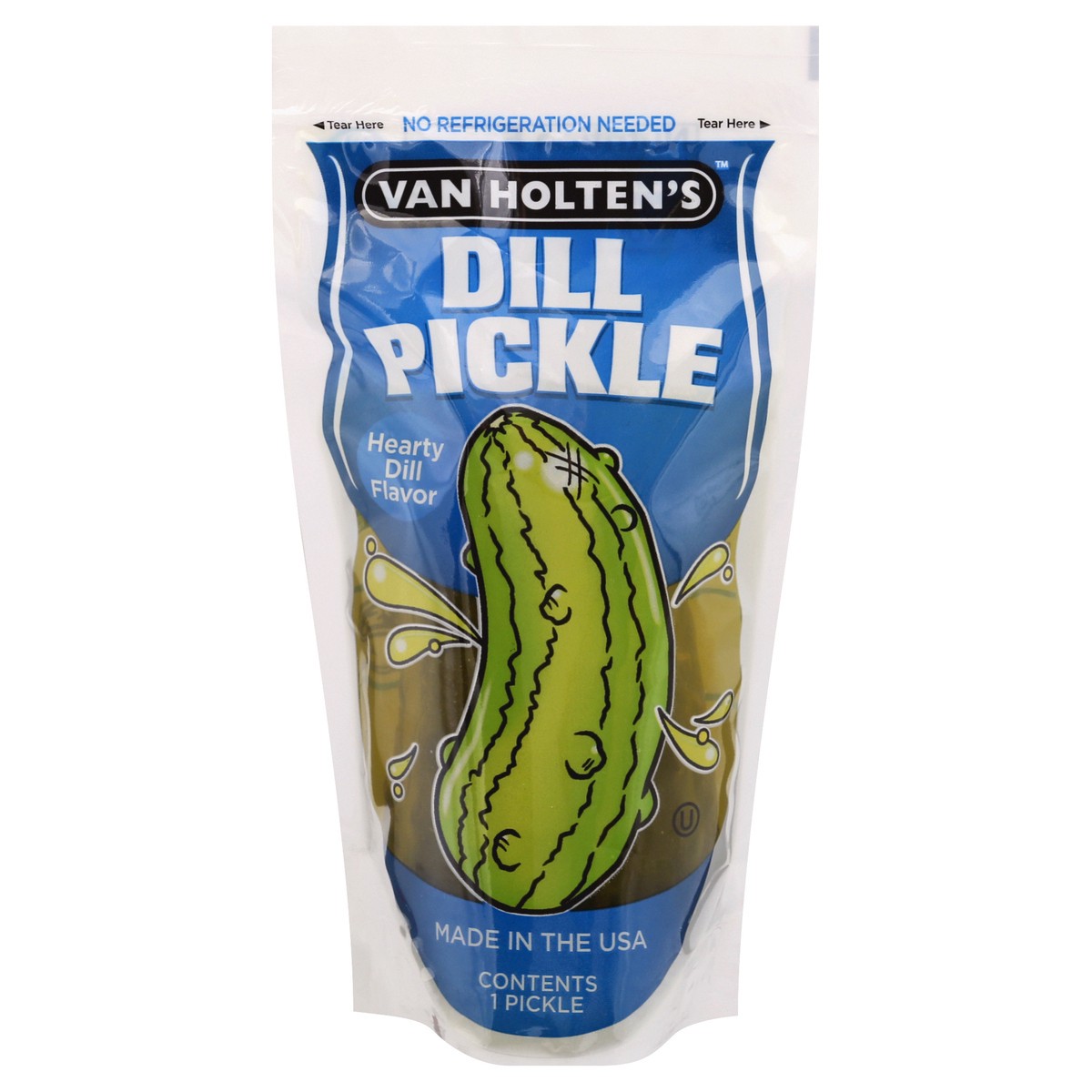 slide 10 of 13, Van Holten's Van Holten Jumbo Dill Pickle, 1 ct