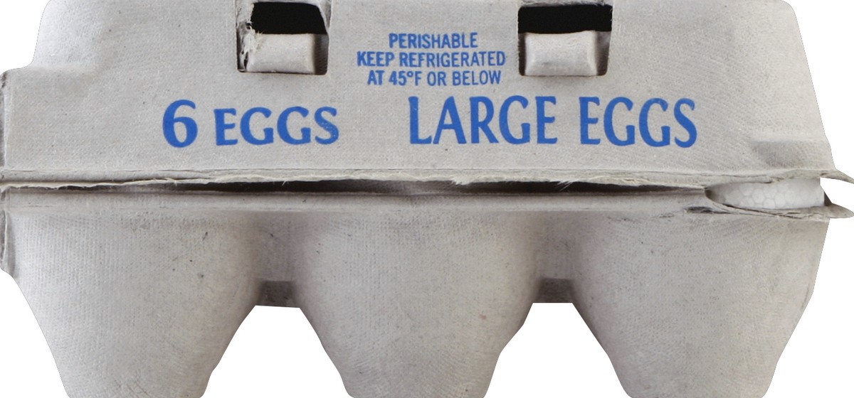 slide 2 of 6, Lucerne Dairy Farms Cage Free Large Shell Eggs, 6 ct