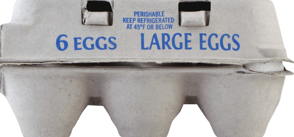 slide 1 of 6, Lucerne Dairy Farms Cage Free Large Shell Eggs, 6 ct