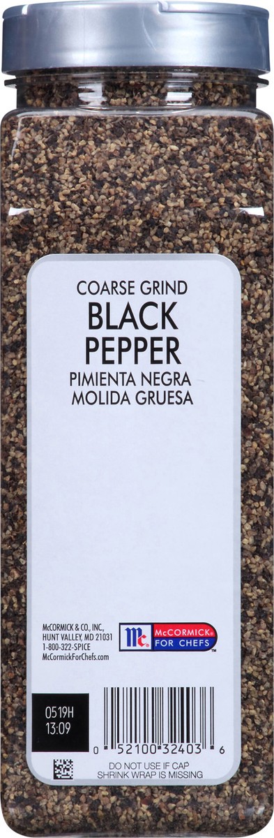 slide 6 of 11, McCormick Culinary Coarse Grind Black Pepper, 16 oz, 16 oz