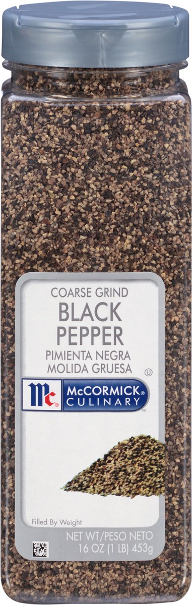 slide 7 of 11, McCormick Culinary Coarse Grind Black Pepper, 16 oz, 16 oz