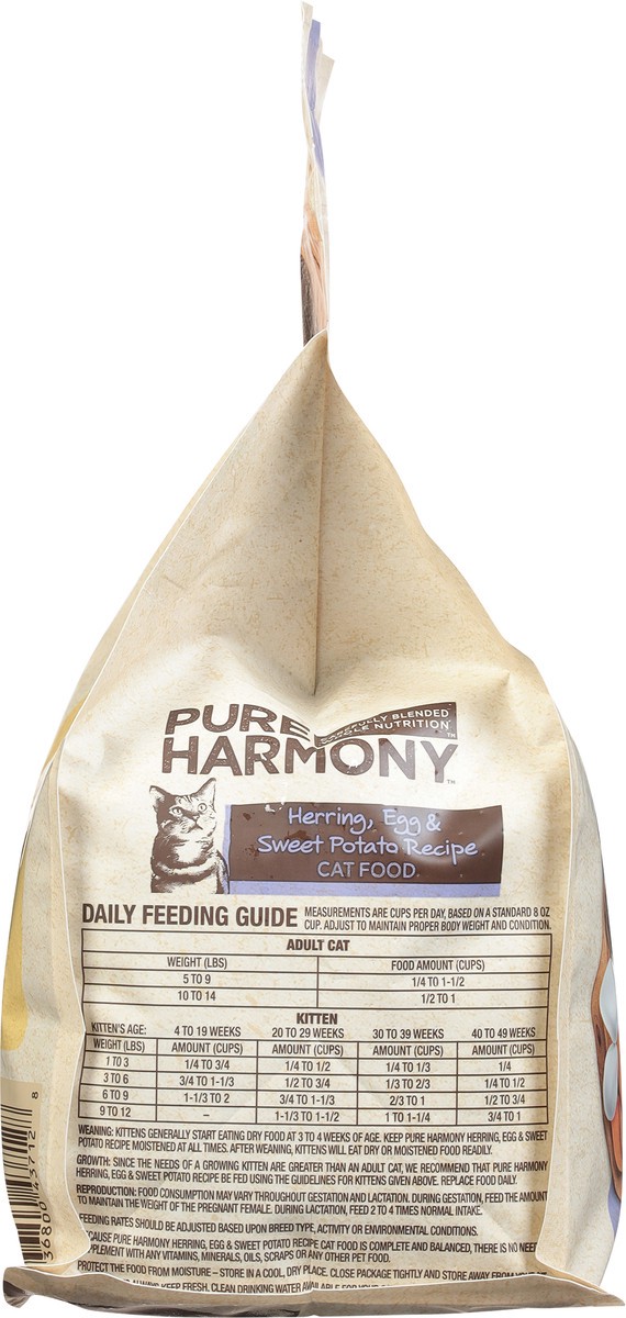 slide 8 of 9, Pure Harmony Herring Egg & Sweet Potato Cat Food, 3 lb