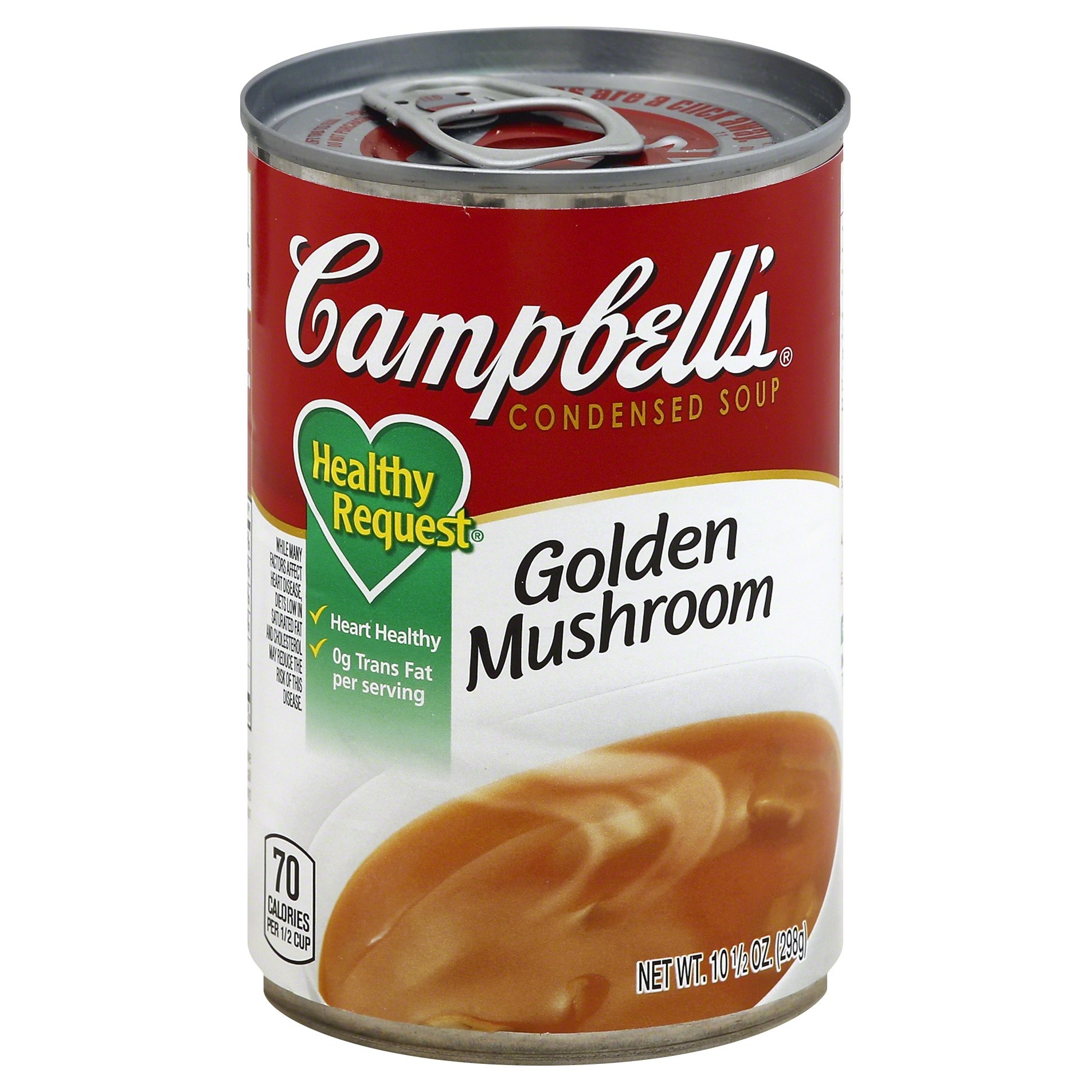 slide 1 of 4, Campbell's Condensed Healthy Request Golden Mushroom Soup, 10.5 oz