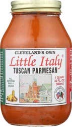 Cleveland's Own Little Italy Tuscan Parmesan All Natural Pasta Sauce