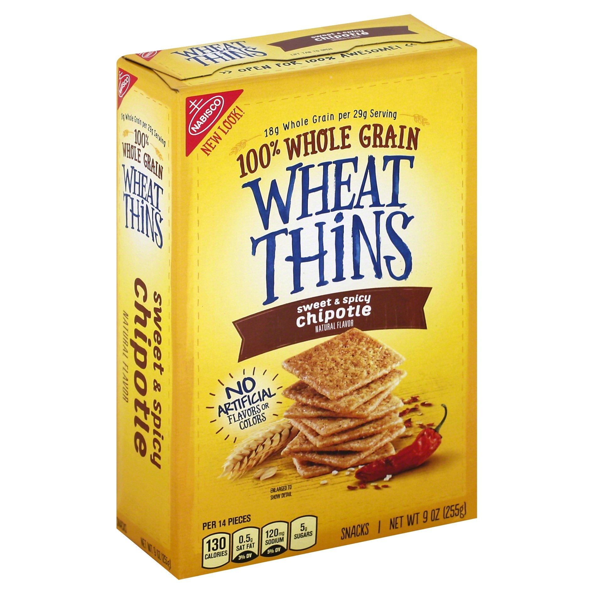 slide 1 of 1, Wheat Thins Snacks 9 oz, 9 oz