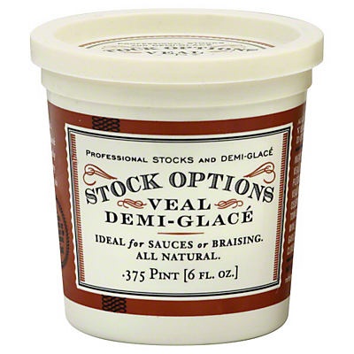 slide 1 of 1, Stock Options Veal Demi Glace, 6 oz