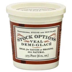 Stock Options Veal Demi Glace