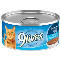 1/5.5Oz 9Lives Mty Pate Ocn Whtfsh Sngl