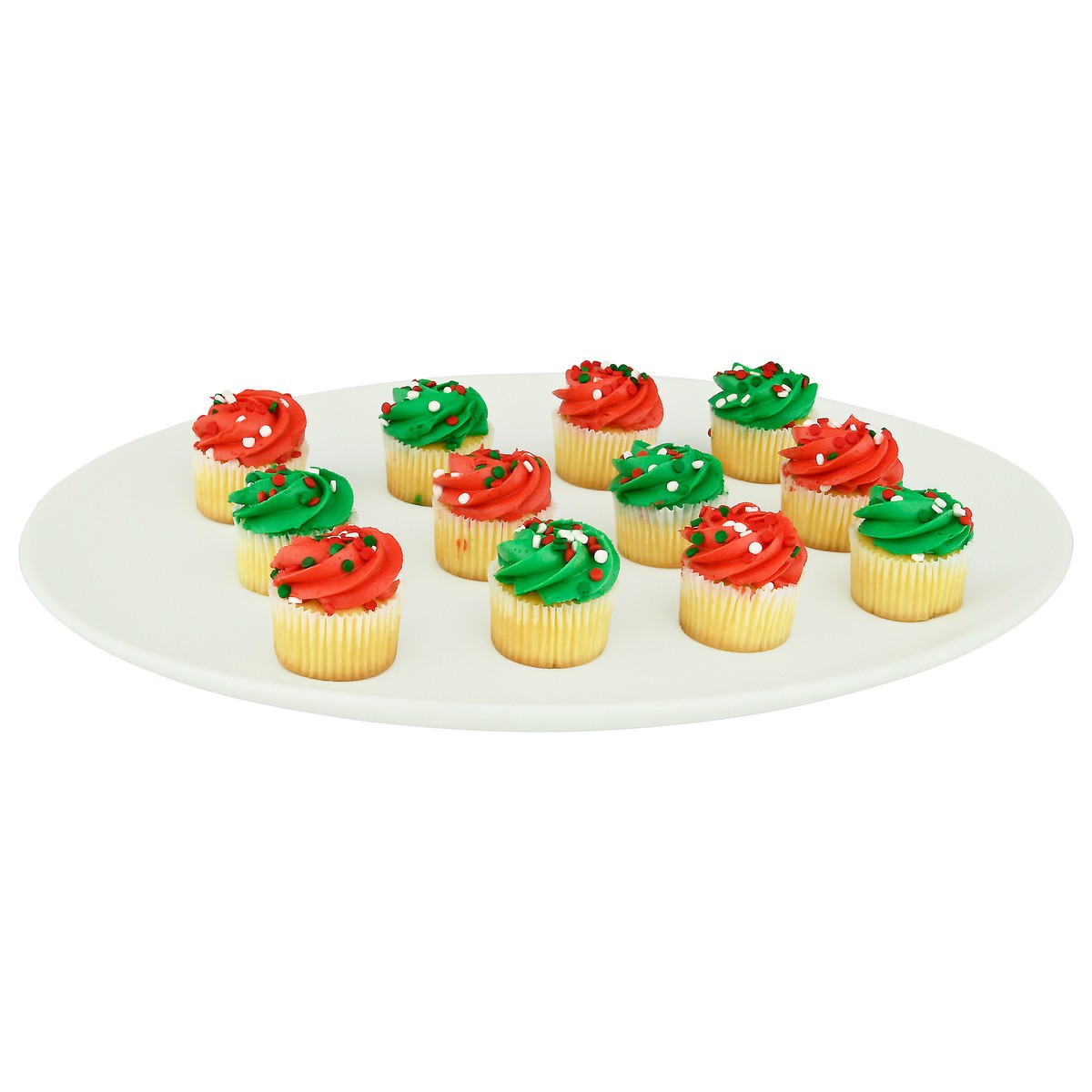 slide 6 of 16, LaBree's Bakery 12Ct Mini Christmas Gold Cupcakes, 10.5 oz