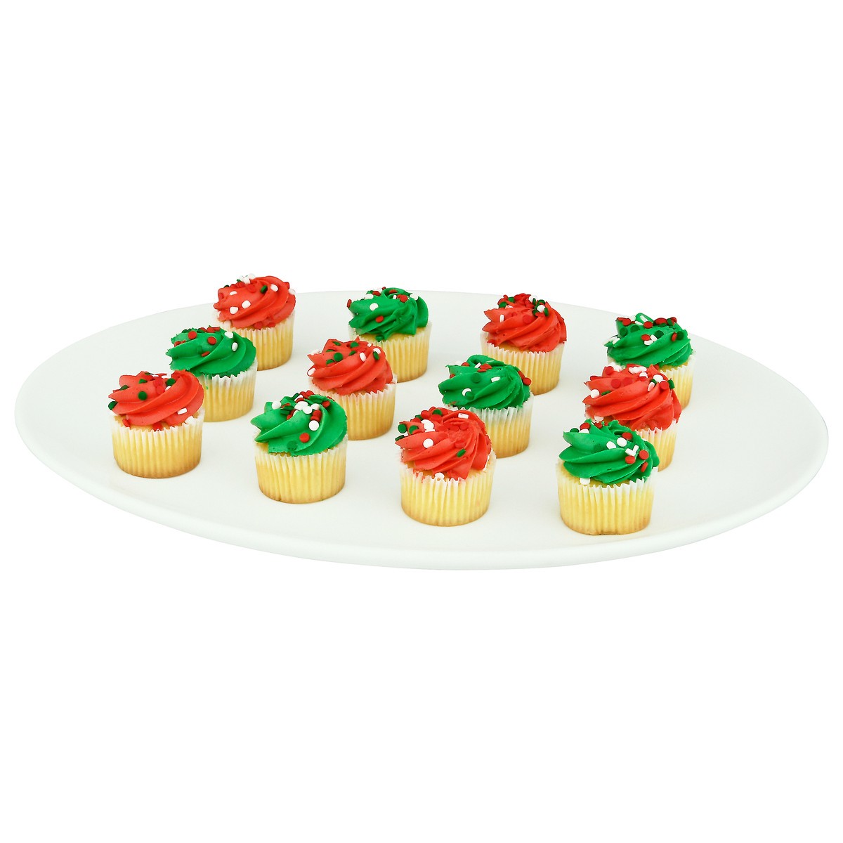 slide 3 of 16, LaBree's Bakery 12Ct Mini Christmas Gold Cupcakes, 10.5 oz