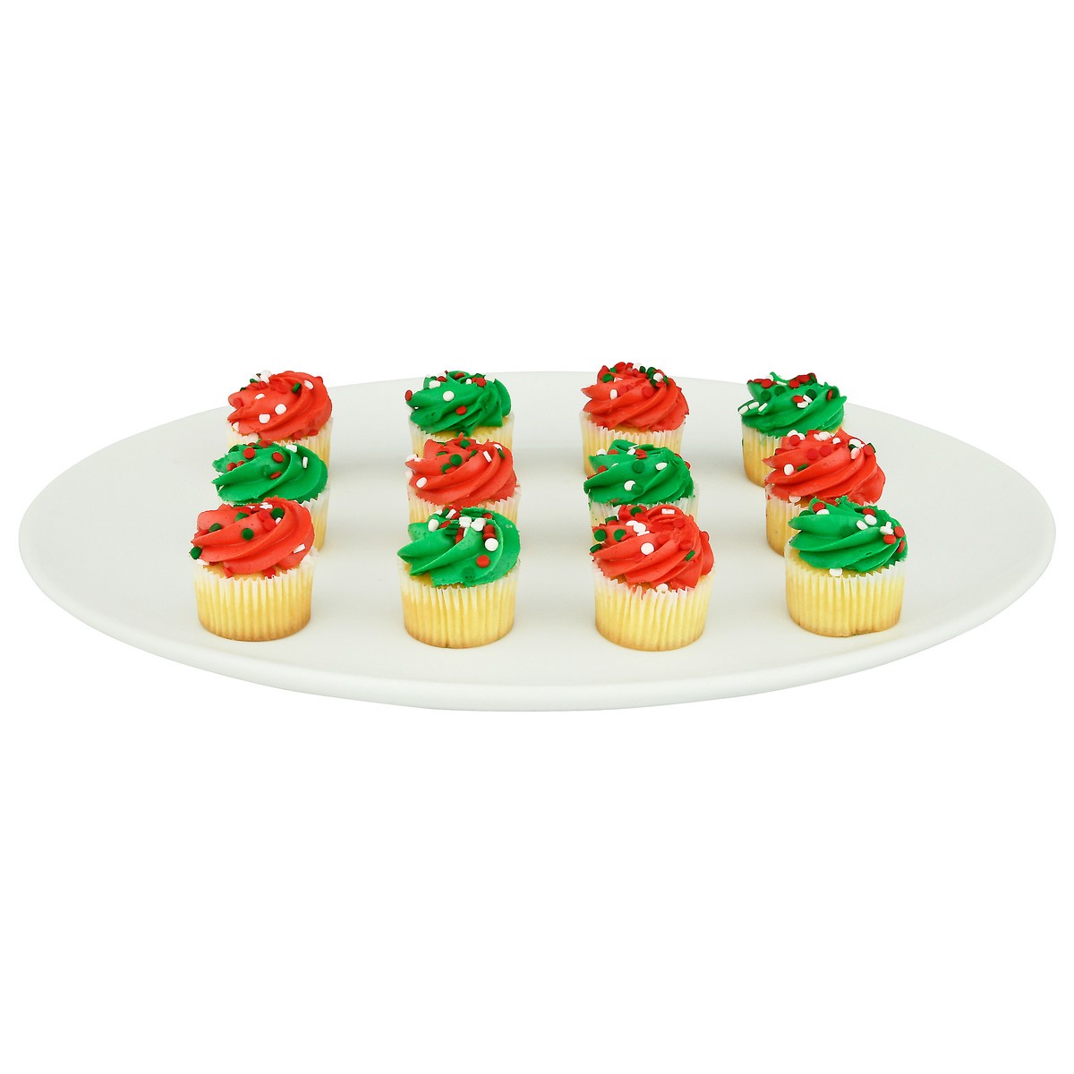 slide 4 of 16, LaBree's Bakery 12Ct Mini Christmas Gold Cupcakes, 10.5 oz