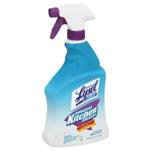 slide 1 of 1, Lysol Antibacterial Kitchen Cleaner, 32 oz