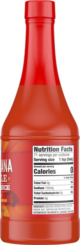 slide 4 of 4, Kroger Louisiana Style Hot Sauce, 12 fl oz
