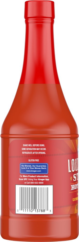 slide 3 of 4, Kroger Louisiana Style Hot Sauce, 12 fl oz