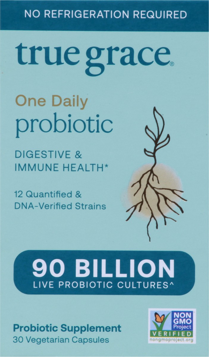 slide 2 of 13, True Grace Probiotic 30 Vegetarian Capsules, 1 ct