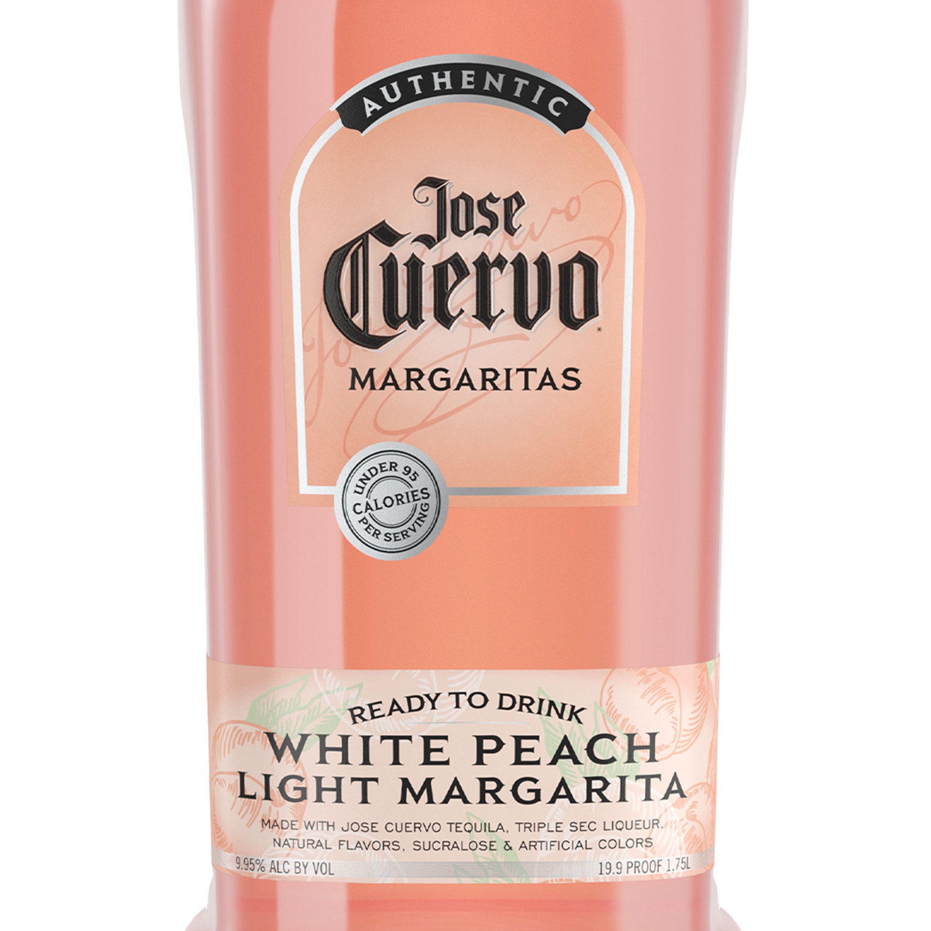 slide 3 of 6, Jose Cuervo White Peach Light Margarita - 1.75L Bottle, 1.75 liter