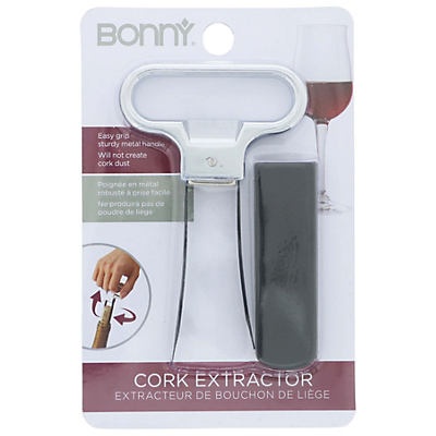 slide 1 of 1, Bonny Bar Cork Extractor Two Prong, 1 ct