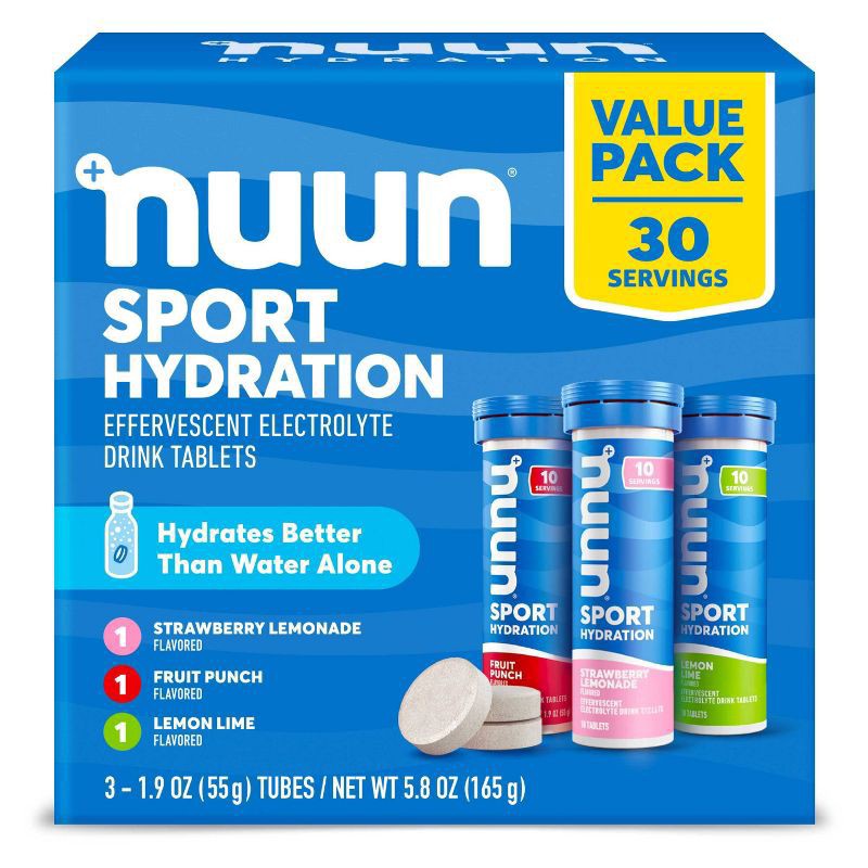 slide 1 of 5, nuun Hydration Sport Drink Dissolving Tablets - Variety Pack - 30ct, 30 ct