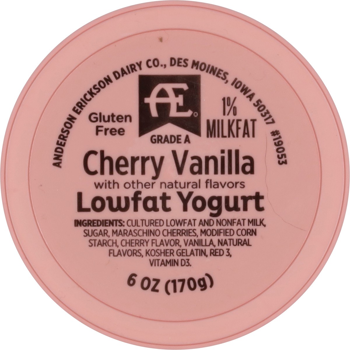 slide 4 of 11, Anderson Erickson Dairy Lowfat Cherry Vanilla Yogurt 6 oz, 6 oz