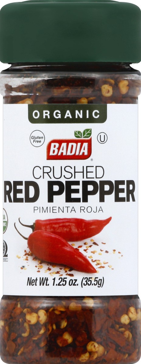 slide 5 of 6, Badia Organic Crushed Red Pepper, 1.25 oz