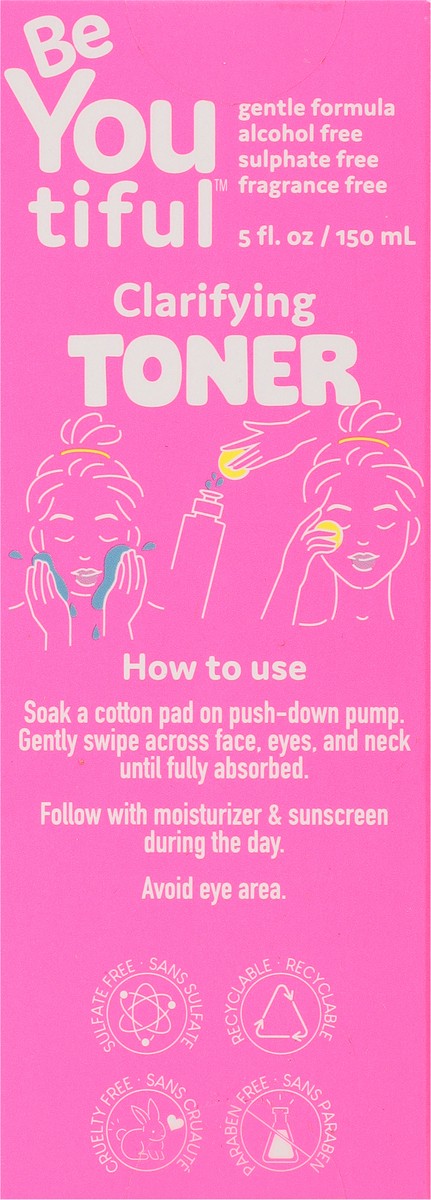slide 6 of 12, Beyoutiful Clarifying Toner, 150 ml