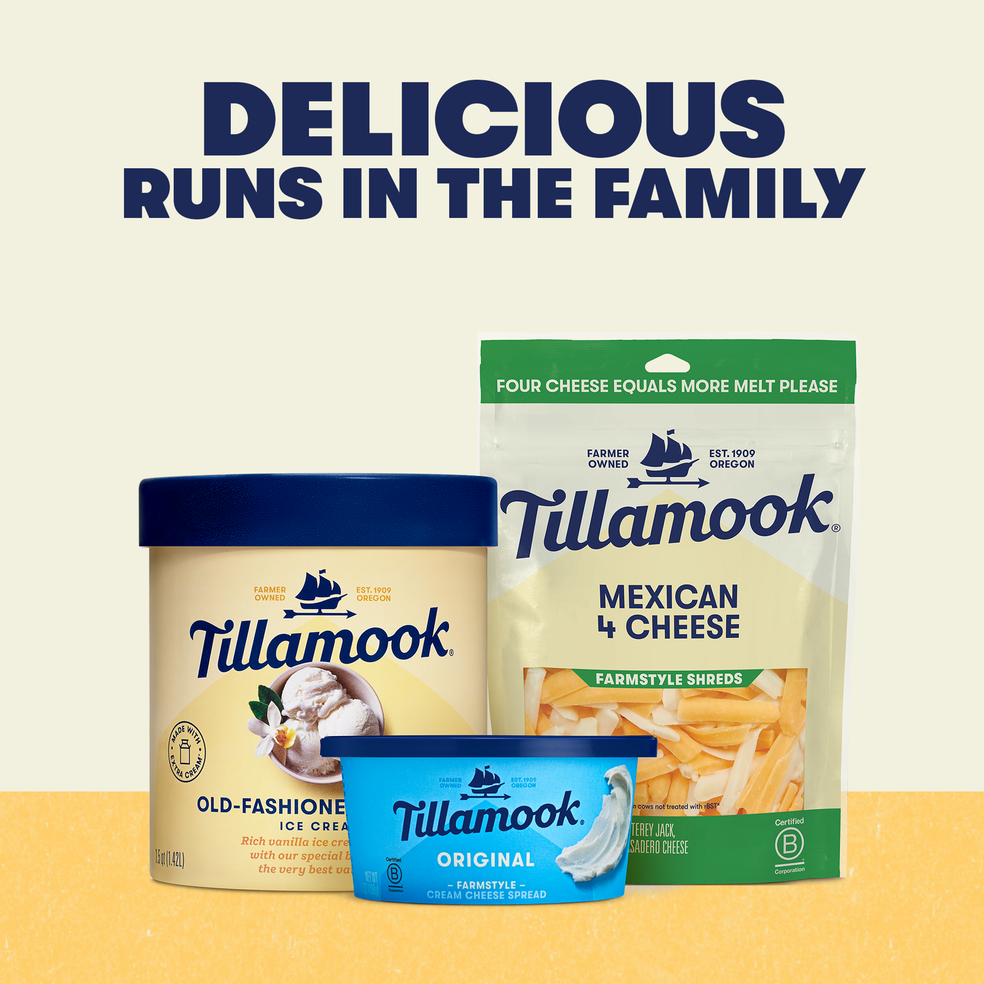 slide 2 of 5, Tillamook Farmstyle Shreds Mexican 4 Cheese 16 oz, 16 oz