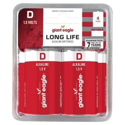Giant Eagle 1.5 Volt D Alkaline Batteries