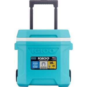 slide 1 of 1, Igloo Profile Ii Roller Cooler, 16 Qt, 1 ct