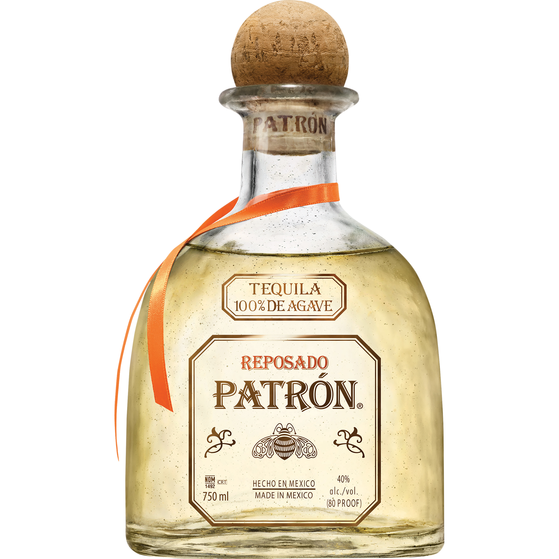 slide 1 of 5, Patrón Reposado Tequila, 750 ml