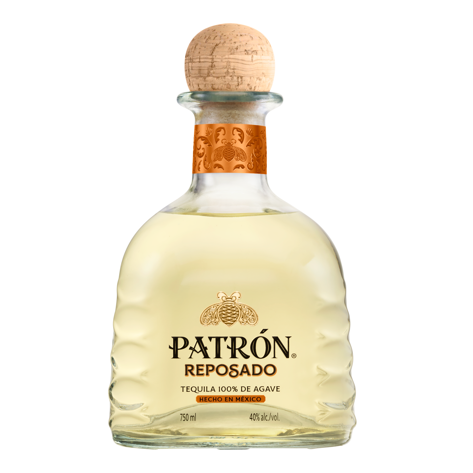 slide 1 of 5, Patrón Reposado Tequila, 750 ml