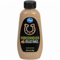 slide 1 of 1, Kroger Horseradish Mustard, 12 oz
