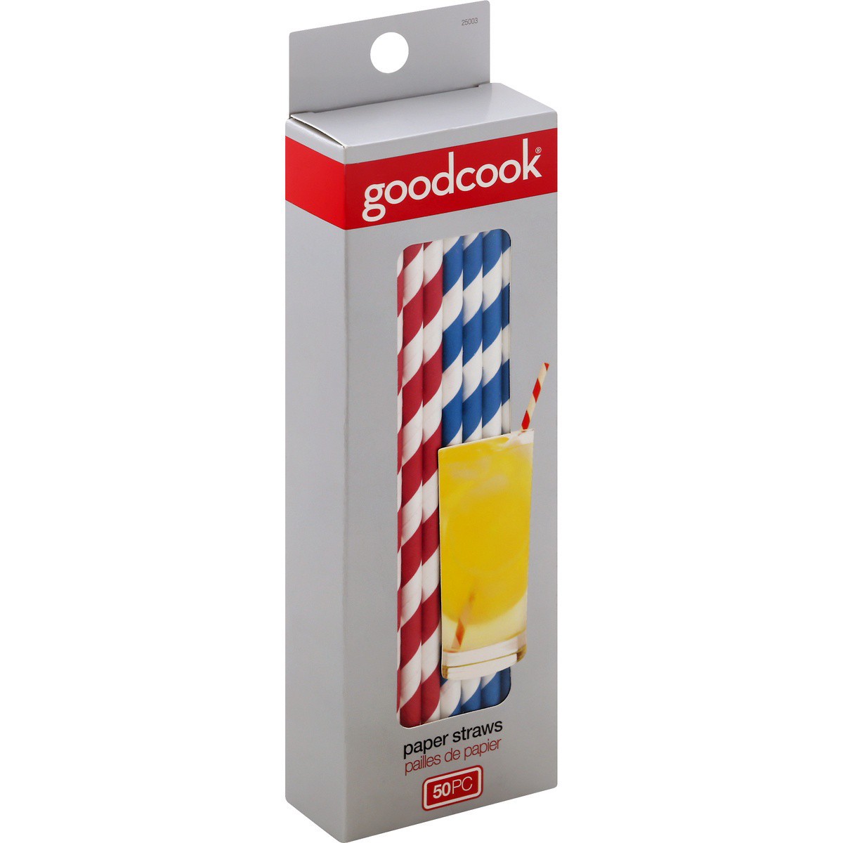 slide 3 of 9, Good Cook Paper Straws, 50 ct