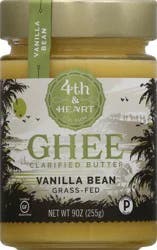 4th & Heart Vanilla Bean Ghee, Vanilla Bean 9 oz