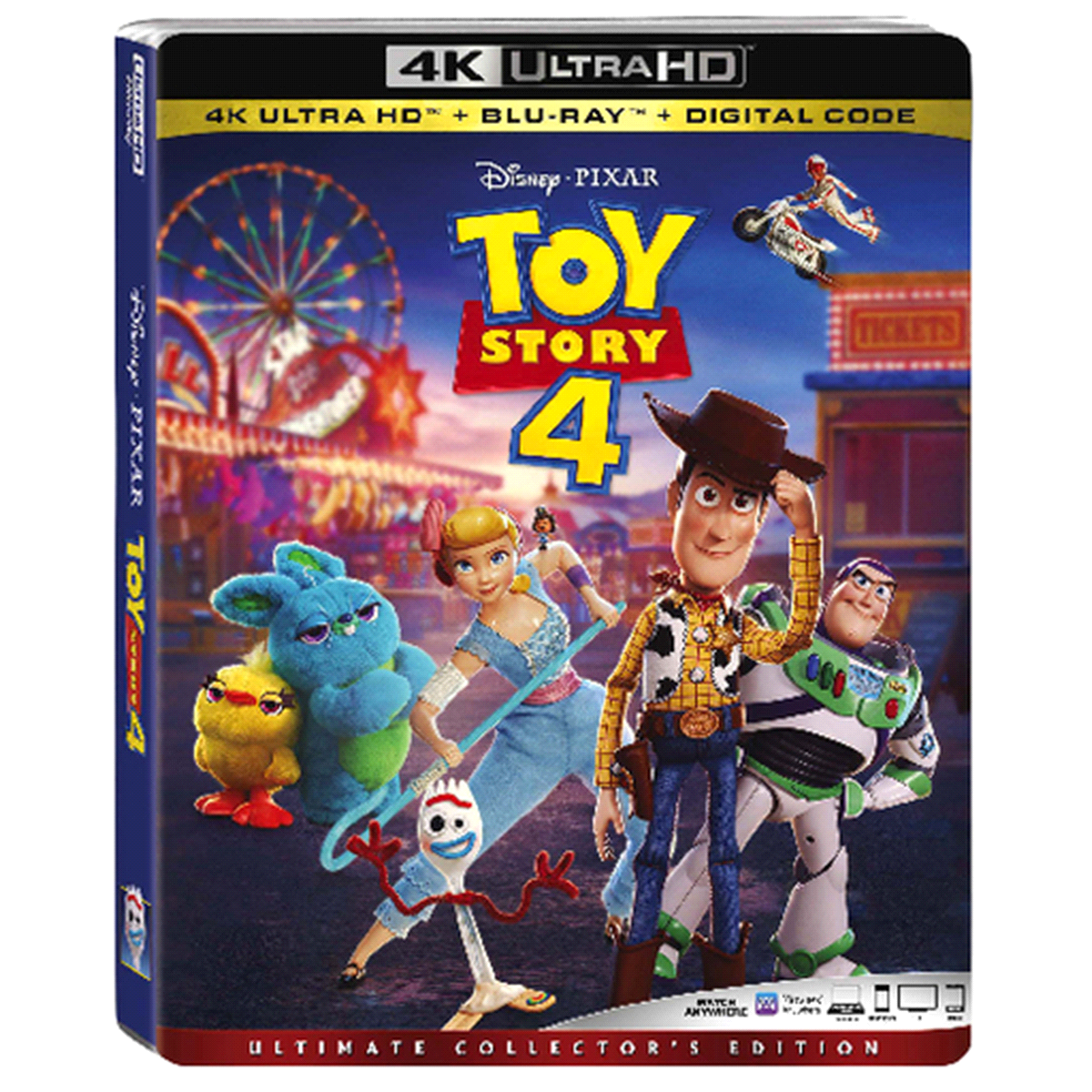 slide 1 of 2, Disney Toy Story 4 4K Ultra HD Blu-ray Digital Code, 1 ct