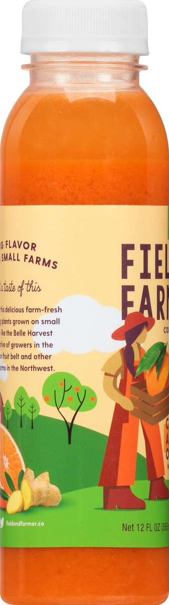 slide 8 of 10, Field + Farmer Cold-Pressed Carrot Apple Orange Juice 12 oz, 12 oz