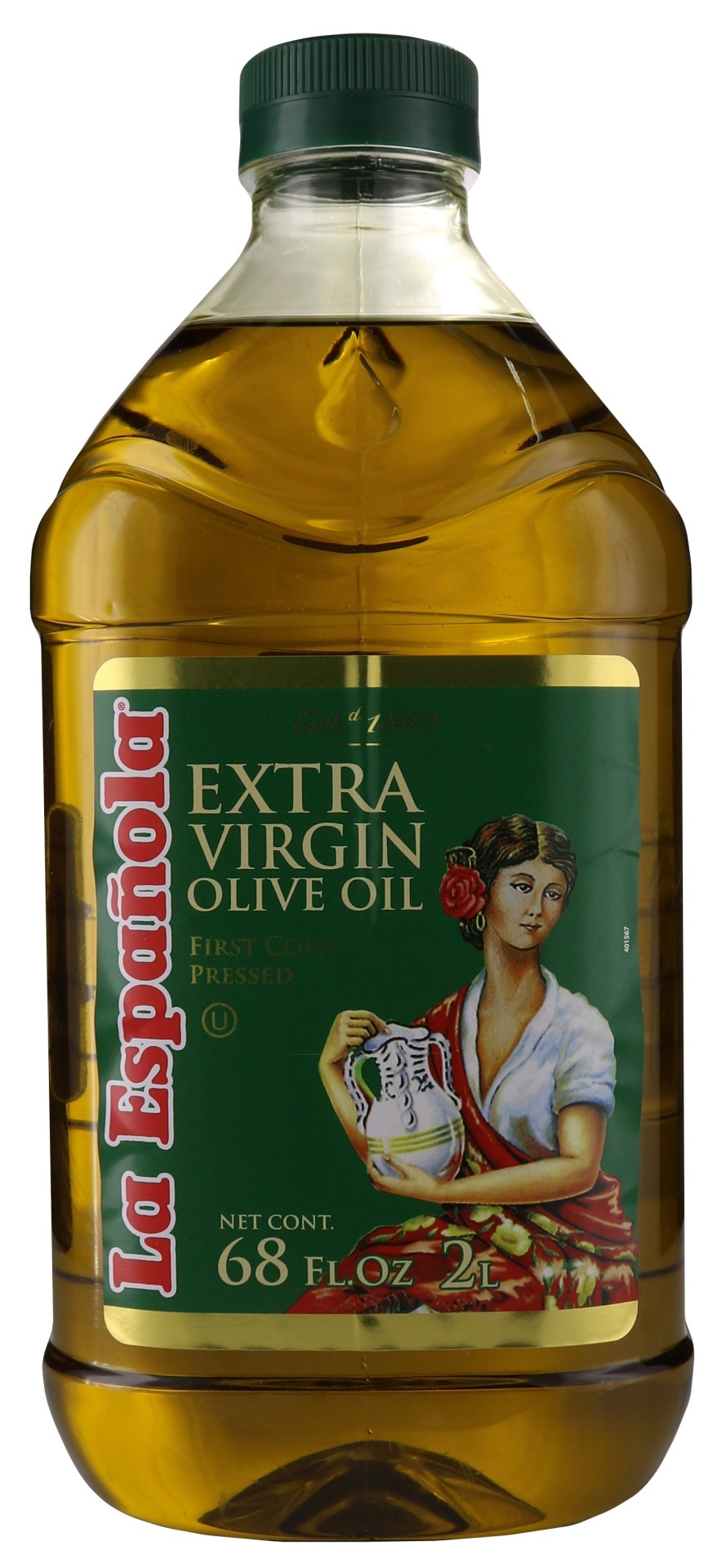 slide 1 of 1, La Española Extra Virgin Olive Oil, 68 fl oz