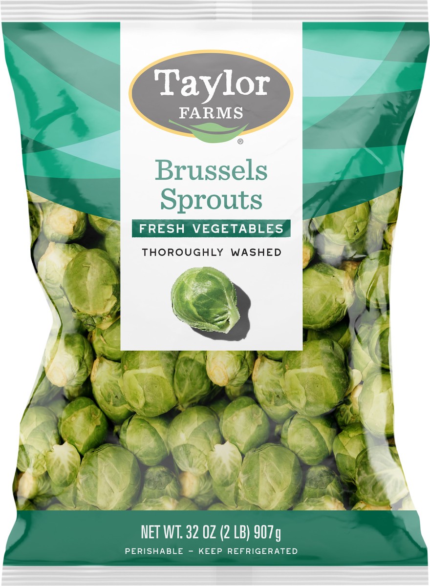 slide 2 of 6, Taylor Farms Brussel Sprouts, 32 oz