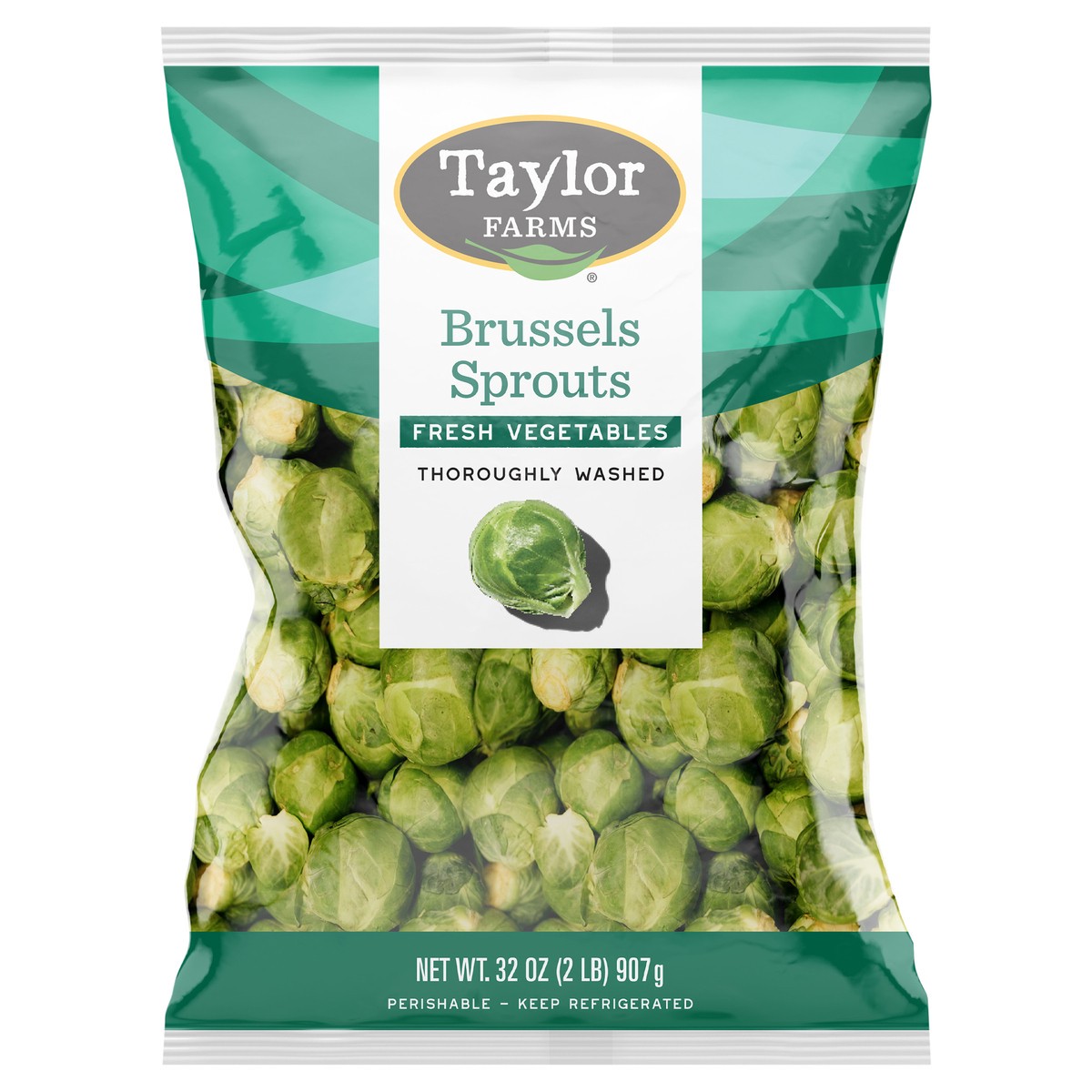 slide 6 of 6, Taylor Farms Brussel Sprouts, 32 oz