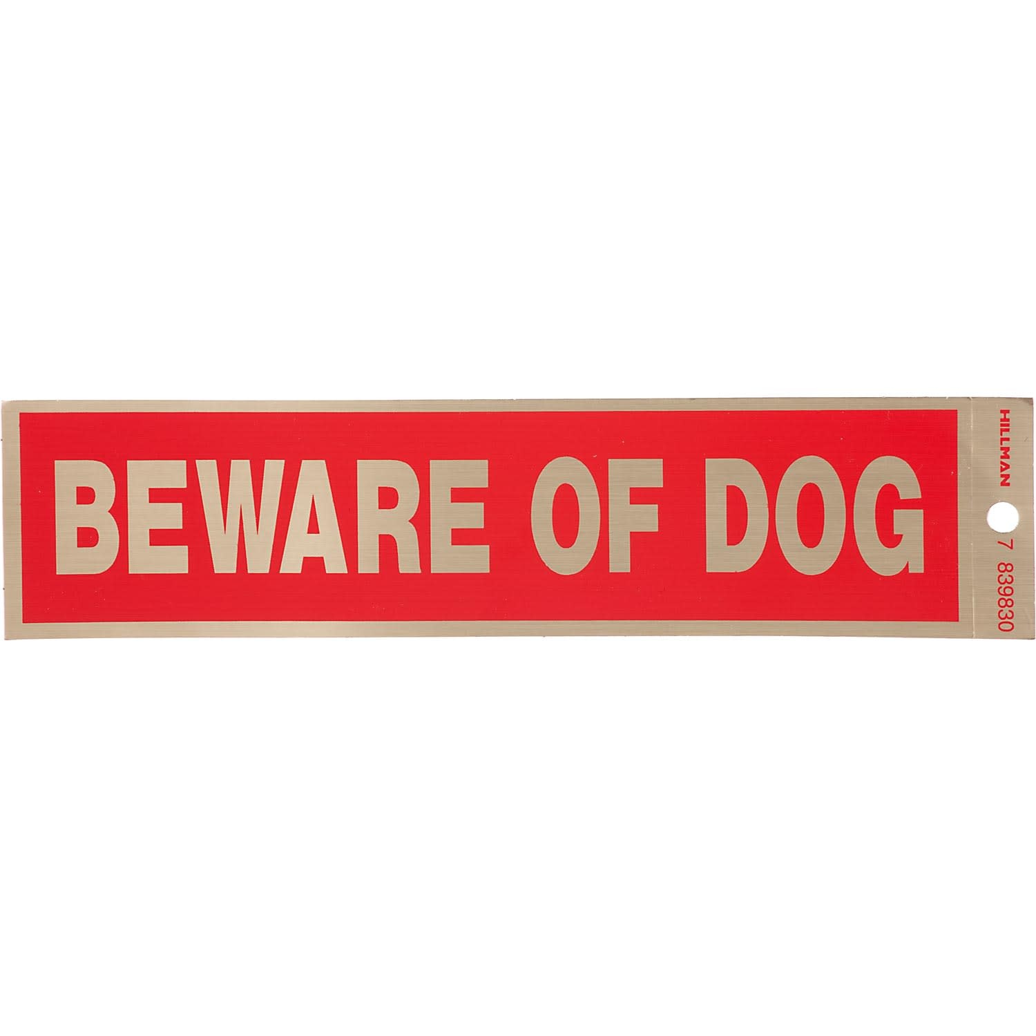 slide 1 of 1, Hillman Sign Center -- Beware of Dog Decal, 1 ct