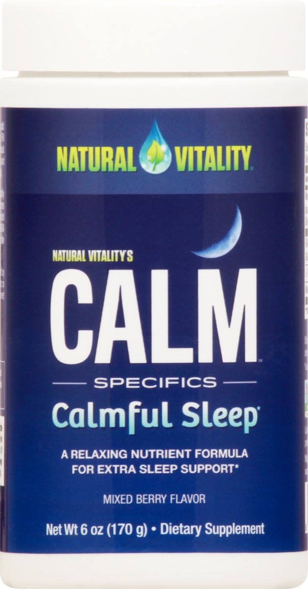 slide 1 of 5, NATURAL VITALITY Calmful Sleep, 6 oz