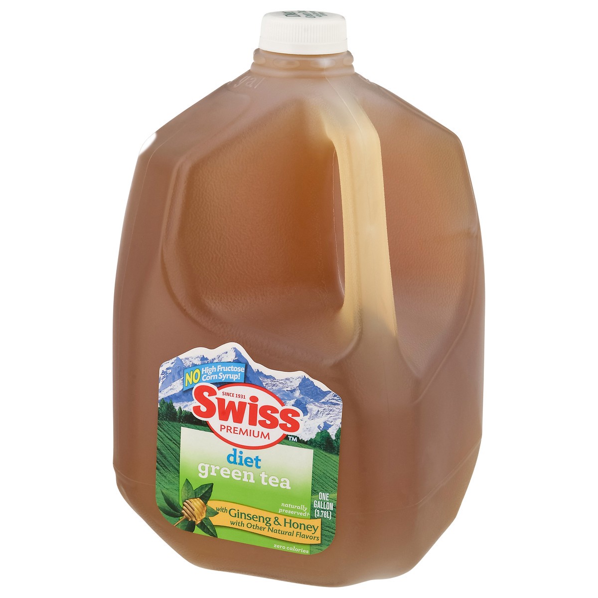 slide 11 of 13, Swiss Premium Diet Ginseng & Honey Green Tea - 1 gal, 1 gal