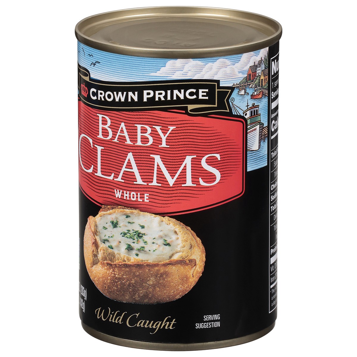 slide 5 of 9, Crown Prince Whole Baby Clams 10 oz, 10 oz