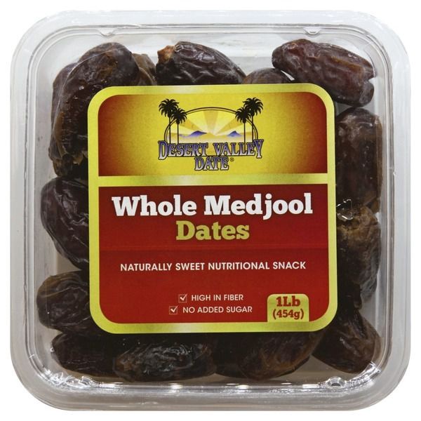 slide 1 of 1, Desert Valley Dates Dates, Medjool, Whole, 1 lb