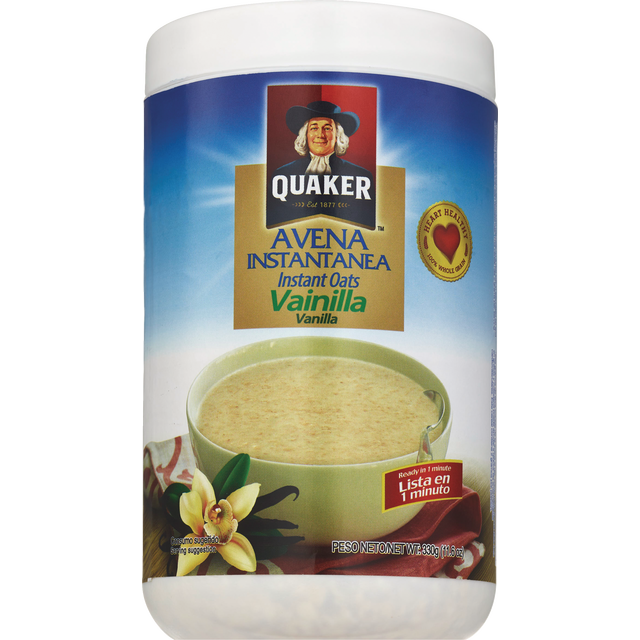 slide 1 of 1, Quaker Vanilla Instant Oats, 1 ct