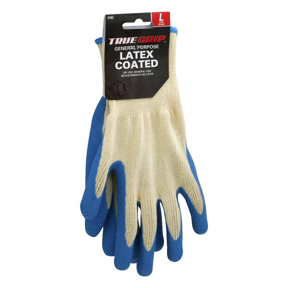 slide 4 of 9, True Grip Latex Glove General Purpose, 1 ct