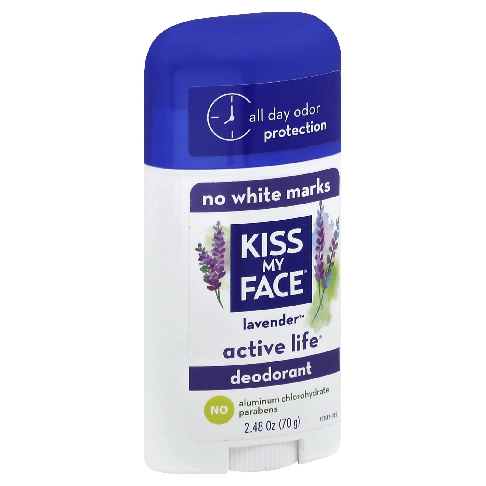 slide 1 of 1, Kiss My Face Active Life Lavender Stick Deodorant, 2.48 oz