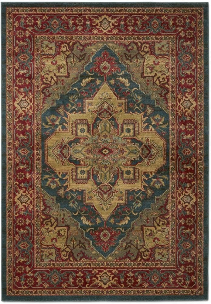 slide 1 of 1, Momeni Parthia Area Rug - Navy (5'-3" X 7'-6"), 63 in x 90 in